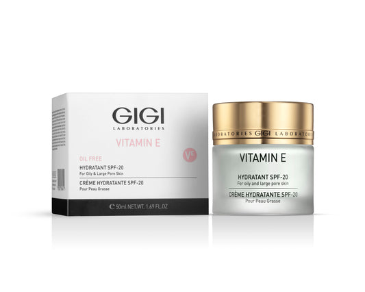 Vitamin-E Hydratant SPF 20 - For Oily & Large Pore Skin